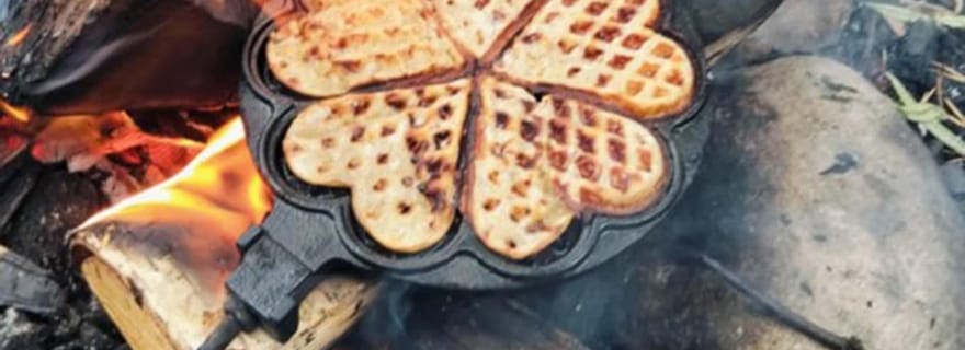 Oslo : promenade panoramique en forêt avec café et gaufres au feu de bois