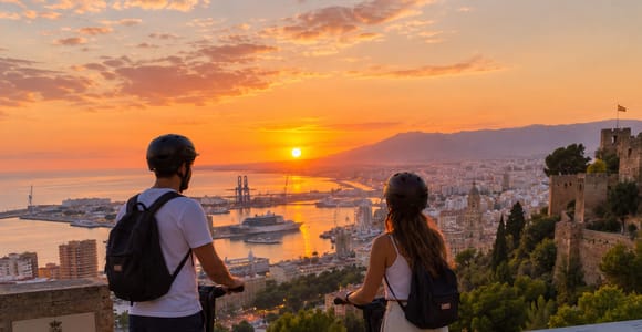Málaga: Sunset Segway Tour with Guide