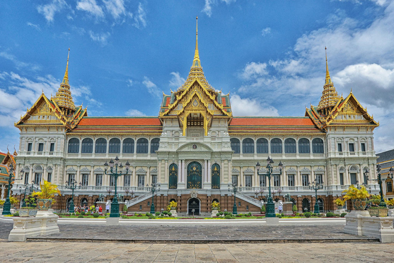 Bangkok: Grand Palace, Wat Pho, Wat Arun Sacred & Local Tour Tha Maharaj