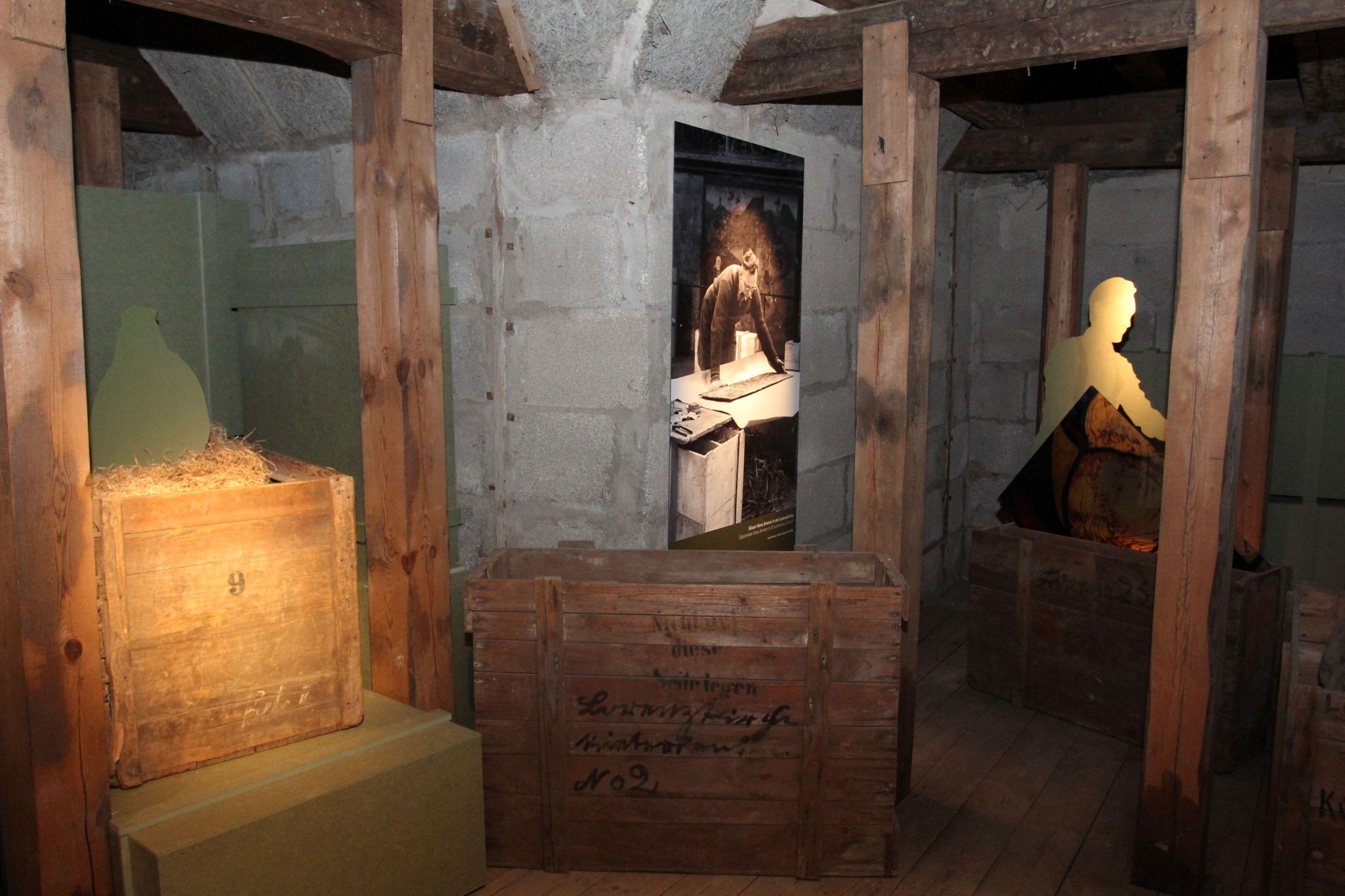 Nürnberg: Historischer Kunstbunker aus dem Zweiten Weltkrieg