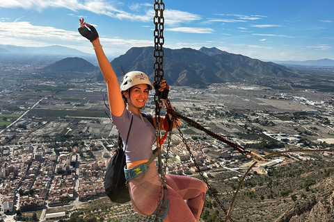 Redovan Via Ferrata, Sportive k2-k4 Section