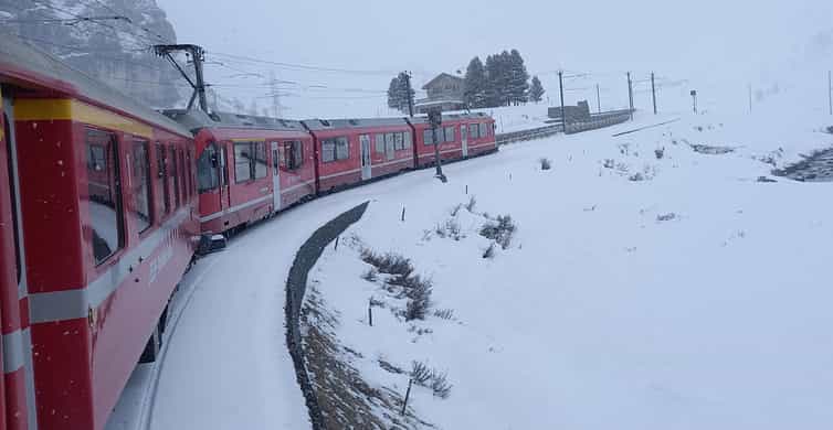 From Milan: Bernina Train, Swiss Alps & St. Moritz Day Trip photo 9