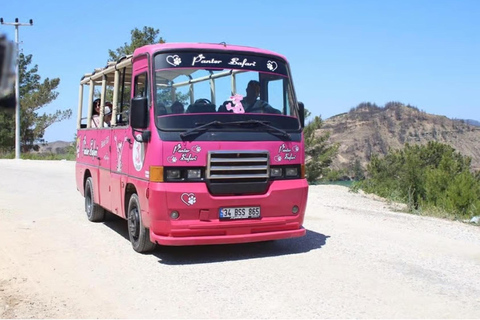 Pink Panther Safari From Antalya to Green Lake & Mud Pool From Alanya & Side Hotels