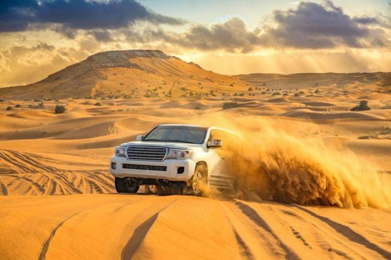 Doha: Desert Safari & Inland Sea Adventure with Desert Camp Evening Tour