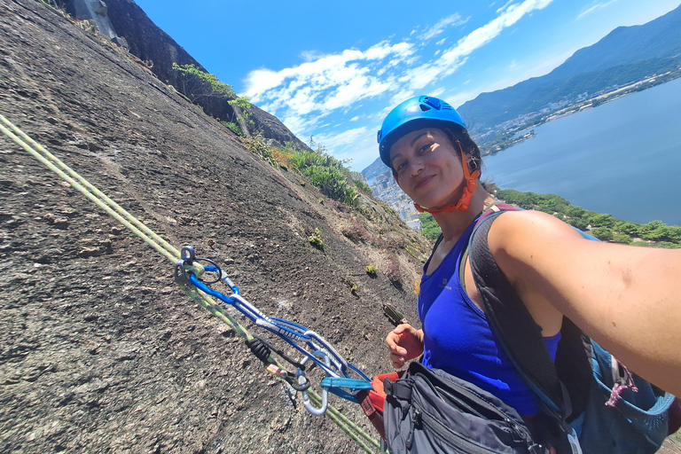 Rio de Janeiro: Aula de introdução à escalada em rocha