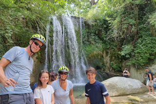 Sarnano: E-Bike Tour with Waterfalls and Guide