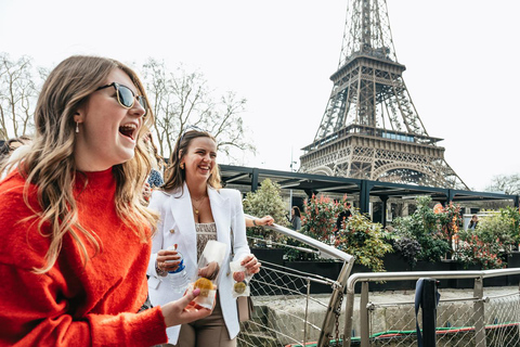 Paris: Seine River Sightseeing Cruise with Parisian Macaron Paris: Seine Day/Evening Cruise & Macaron Experience