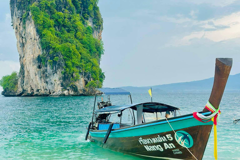 Krabi Classic 4-Island Tour with Snorkeling & Hotel Pickup Speedboat 4-Island Tour–（Excludes Post-Sun Care Spa）