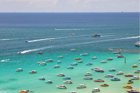 Pattaya : Excursion de luxe en hors-bord sur l&#039;île de Corail avec déjeuner