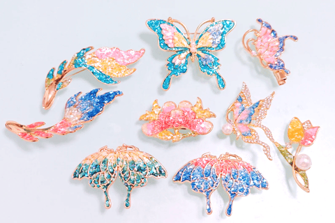 Guangzhou: Mother-of-Pearl DIY Experience Pendants/Ear Studs