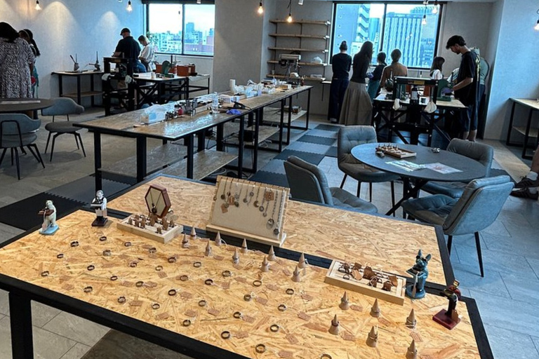 Vintage Coin Ring Making Workshop in Asakusa