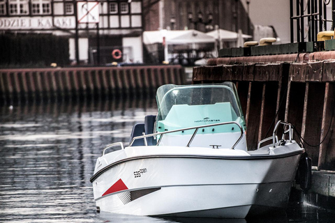 Gdańsk: Private Self-Drive Electric Boat Rental (No License)