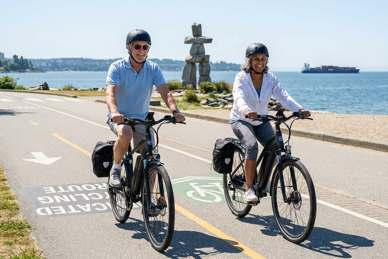 Vancouver Seawall: 3 Hour EBike Rental From Premium Location