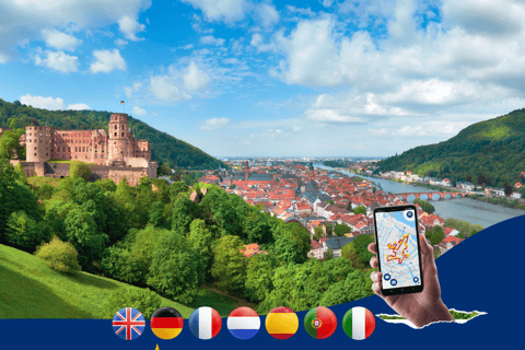 Heidelberg på 1 dag: Rundvandring med digital guide15 € - Biljett till duo