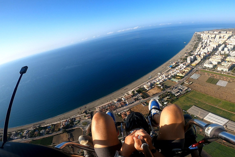 Paratrike flight in Malaga