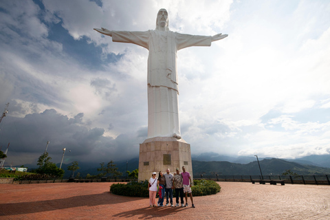 Cali: Cristo Rey Monument with transport