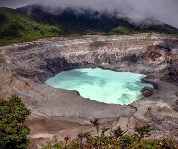 Adgangsbillet til Poas Volcano National Park