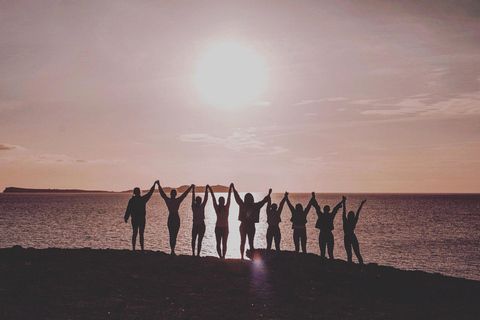 Ibiza Secret Sunset Cove Yoga & Cava Experience