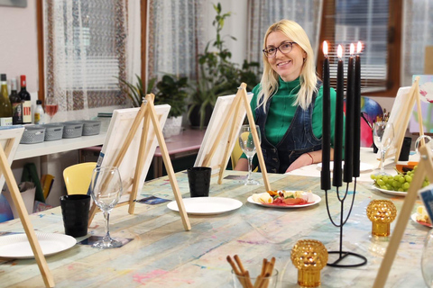 Calp, Valencia: Art and Wine Painting Workshop