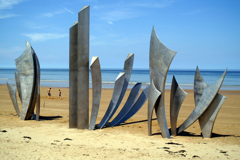 Normandy: D-Day Beaches & Mont Saint-Michel Day Trip d day + msm from rouen