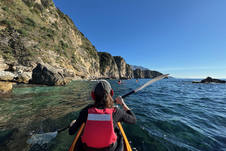 Budva: 18km Sea Kayak Mini Expedition to Petrovac Islands