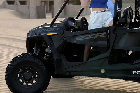 Abu Dhabi: Desert Safari with Dune Buggy & BBQ Dinner 4 Hour Mornig/Evening Desert Safari With Dune Buggy