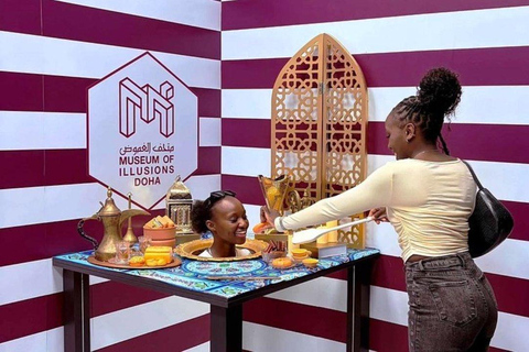 Doha: Family-Friendly Museum of Illusions Visit with Entry