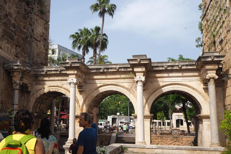 Antalya: Old Town, Düden Falls & Cable Car & Dino Park Visit 2 Waterfalls & Old Town & Lunch
