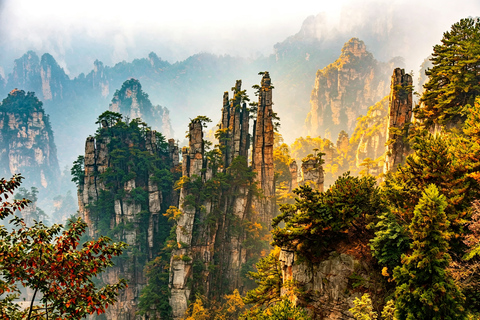 Zhangjiajie: 1-Day Avatar Peak Xiangxi Culture Tujia Feast Small Group Avatar Tianzishan Xiangxifu with Tickets