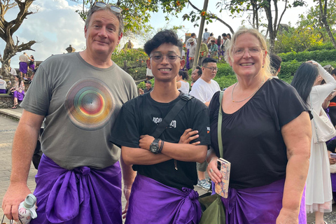 Bali: Uluwatu Temple Guided Tour & Kecak Dance Options Uluwatu Temple Entry, Guided Tour & Kecak Show at 6:00 PM