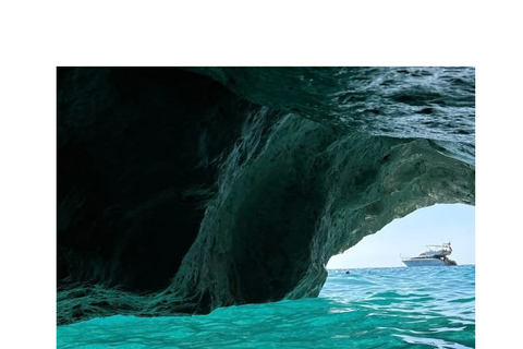 From Tirana: Blue Cave & Hidden Bays Speedboat Tour