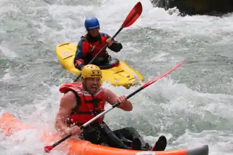 Gardiner: Inflatable Kayak Trip on the Yellowstone River