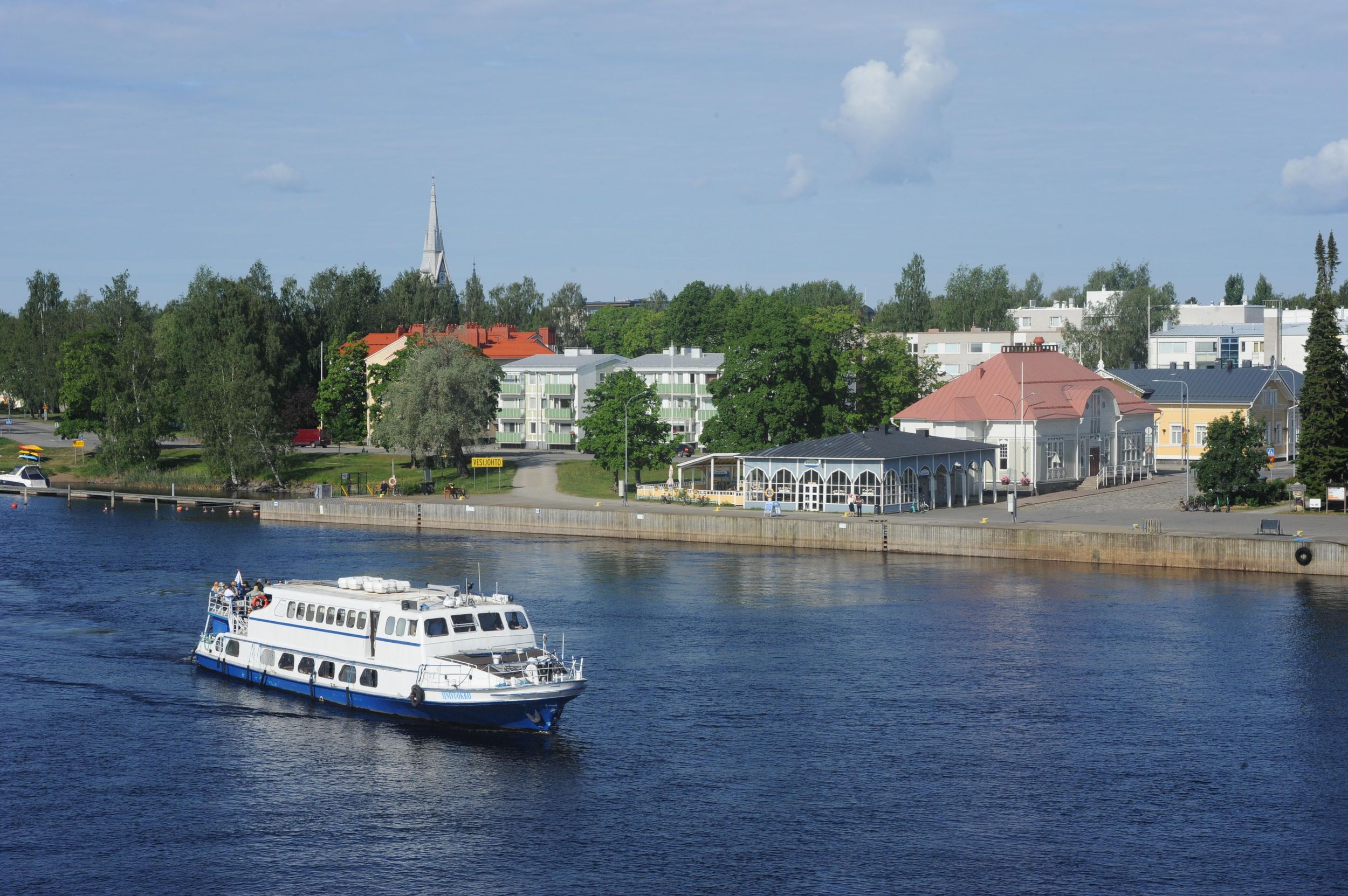 Joensuu: 2-stündige malerische Bootsfahrt auf dem Fluss Pielisjoki