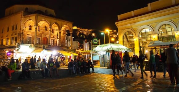 Athens: Night Walking Tour