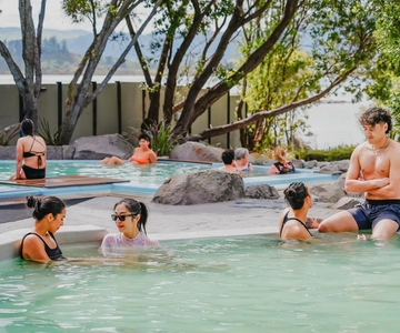 Geothermal Mineral Baths Experience: Pavilion Pools for 12+