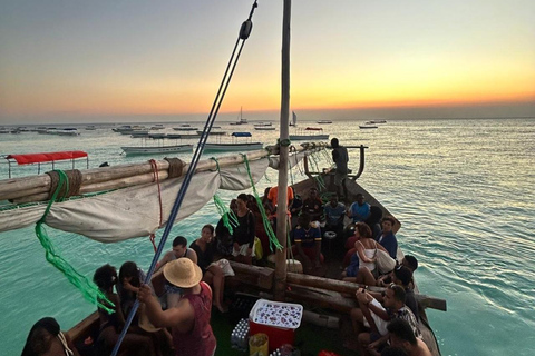Zanzibar : Sunset Dhow Cruise in Nungwi & Kendwa