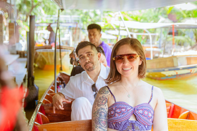 Bangkok:Floating Market & Maeklong Train Market Premium Tour