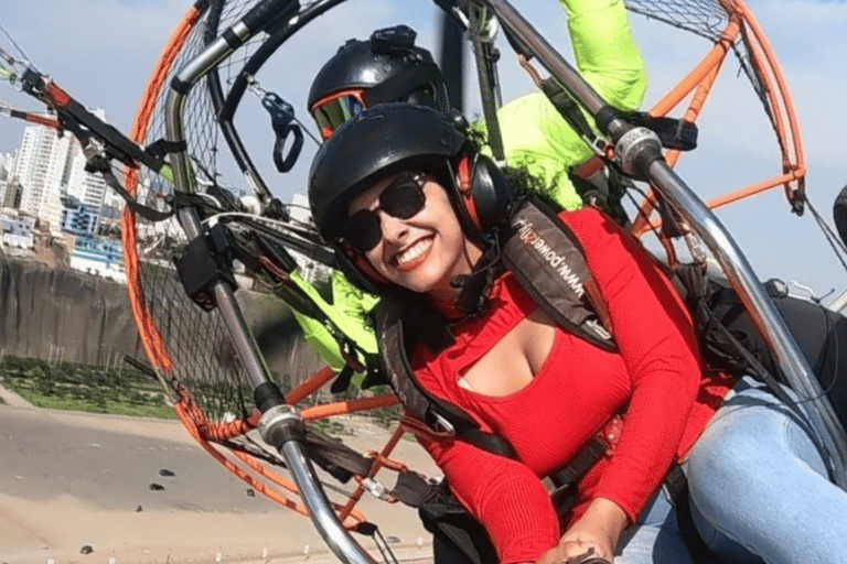 Lima: Costa Verde Paragliding Paratrike for First-Timers