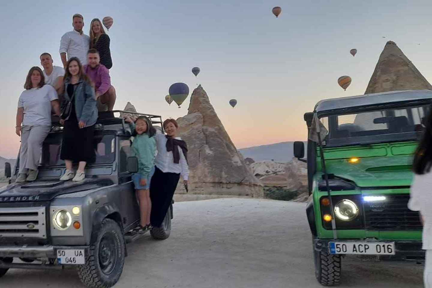 Cappadocia: Sunrise and Sunset Jeep Safari
