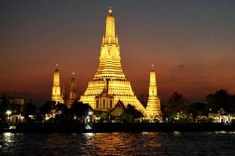 Bangkok: Highlight Tuk-Tuk, Canal Tour, Food Tour & Wat Arun