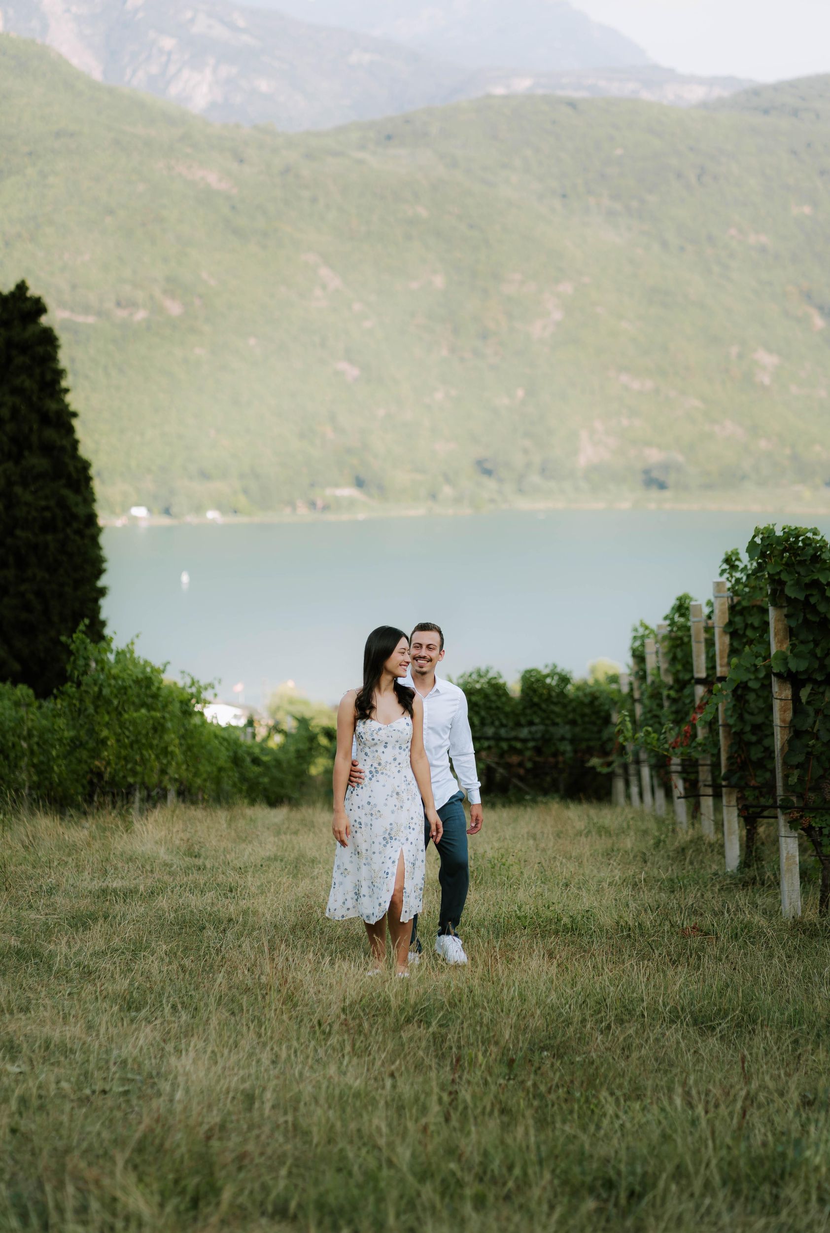 Kaltern: Professionelles Fotoshooting in Weinbergen und Obstgärten