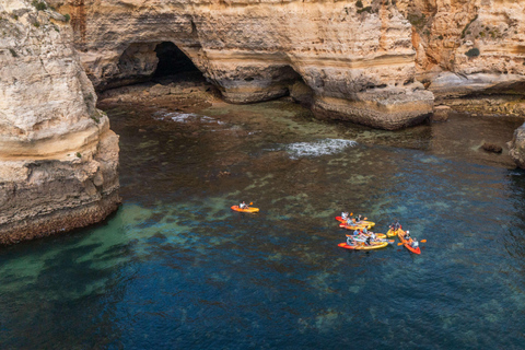 Albufeira Marina: Benagil Cave to Marinha Beach Kayak Tour