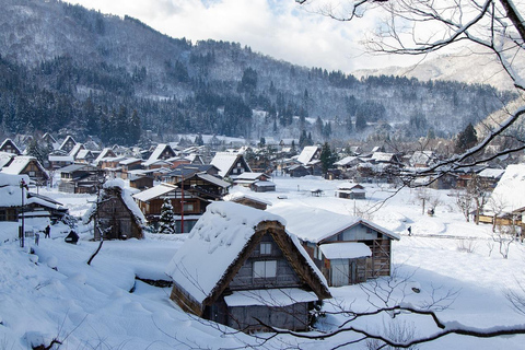 Nagoya/Kanazawa: Tour nach Shirakawa, Takayama, KamisannomachiNagoya: Tour nach Shirakawa-go, Takayama Jinya, Kamisannomachi