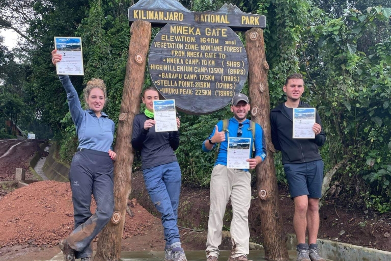Trekking de 8 días por la Ruta Lemosho del Kilimanjaro