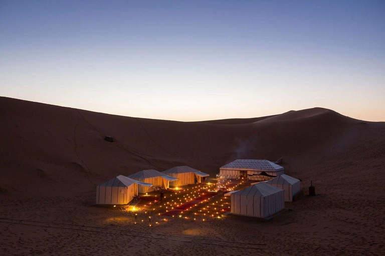 Fes to Marrakech: 3-Day Sahara Desert Adventure Luxury Desert Camp