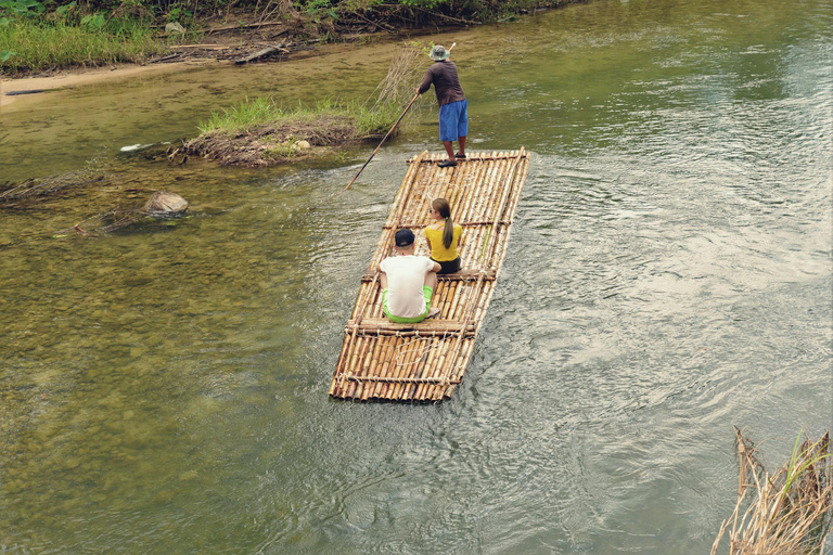 Khao Lak: Lampi Waterfall, Bamboo Rafting & Turtle Center Khao Lak: Bamboo Rafting, Waterfall & Turtle Center Tour