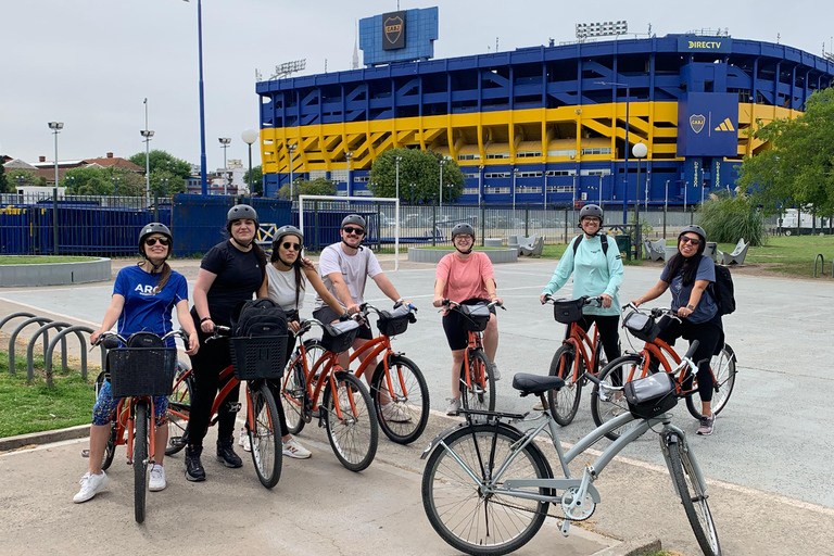 Bike + Boat Tour: Buenos Aires in a Day, North and South Bike + Navigation Tour: Buenos Aires is a day to the North and South (E-bike)