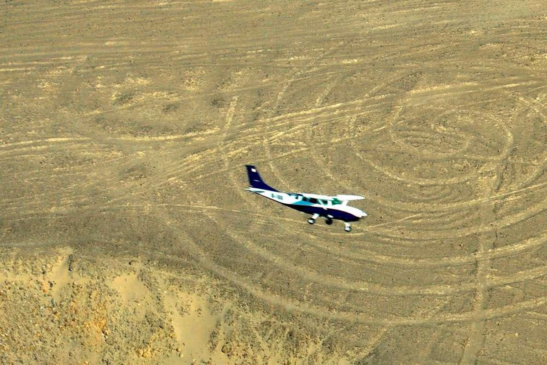 From Nazca: Flight in a light aircraft over the Nazca Lines