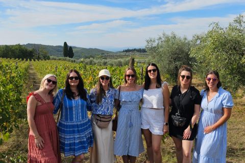Visita à vinícola de Chianti: Viagem do vinho do vinhedo à garrafa