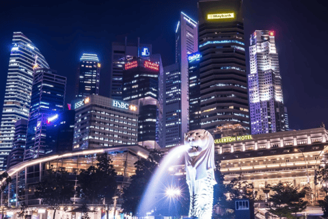 Tour noturno de assinatura: Passeio pela Marina com provas de comidaJunta-te ao grupo